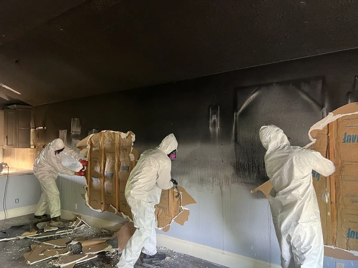 Smoke & Soot Restoration Painting